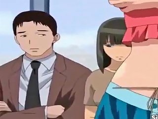 JizzBunker Video - Anime Busty Sluts Train Sex And Cum