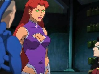 PornHub Video - Justice League Vs Teen Titans 2016 Starfire